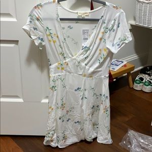 White summer dress